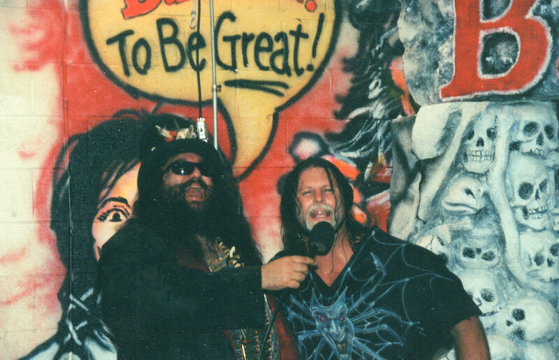 Buffalo Jim and one of his closest friends, WWF wrestler, Johny “Psycho” Paine, often attended local wrestling events together - ‘Unsolved Mysteries’ Volume 3 Bonus Material - Photos of Buffalo Jim 