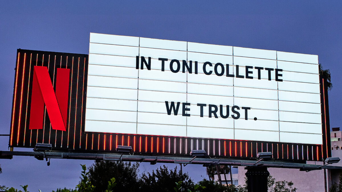 ‘Wayward’ Sunset Blvd Marquee ‘In Toni Collette we trust.’
