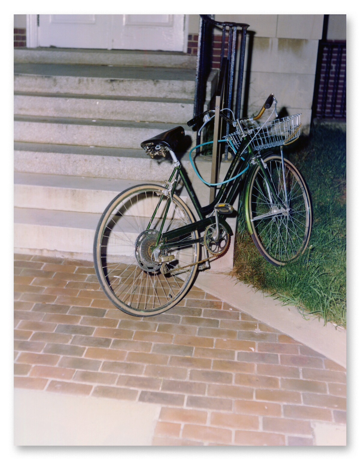 Sigrd's green bike.
