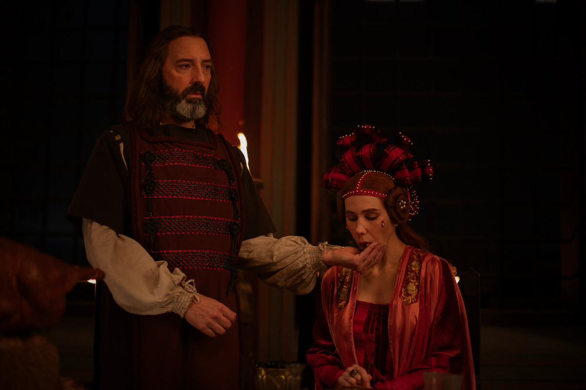 Tony Hale as Sirisco in ‘The Decameron’ Season 1.
