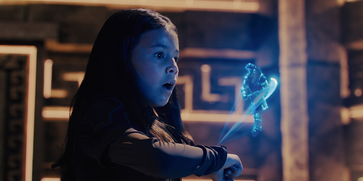 Everly Carganilla as Patty Tango-Torrez in ‘Spy Kids: Armageddon.’