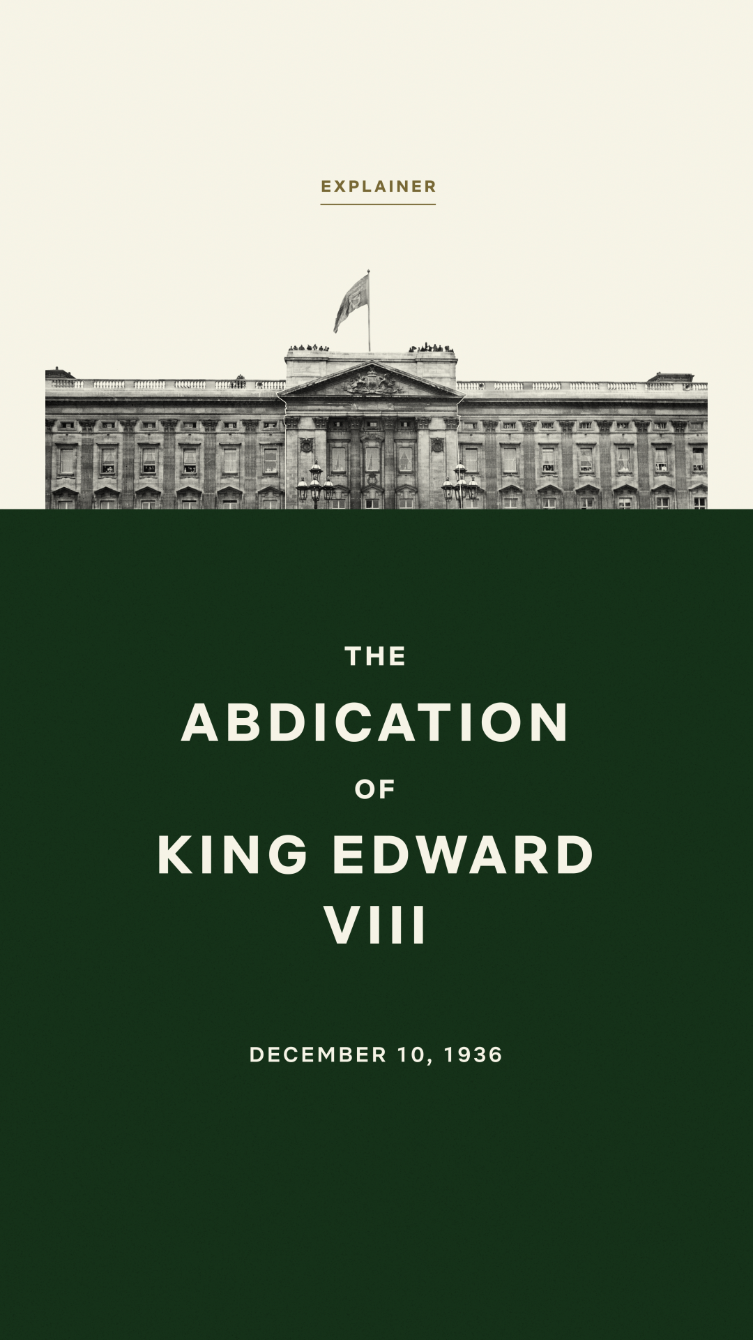 Explainer - The Abdication of King Edward VIII Media 