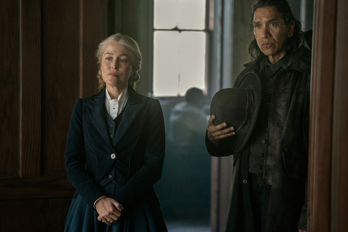Gillian Anderson as Constance Van Ness in ‘The Abandons’