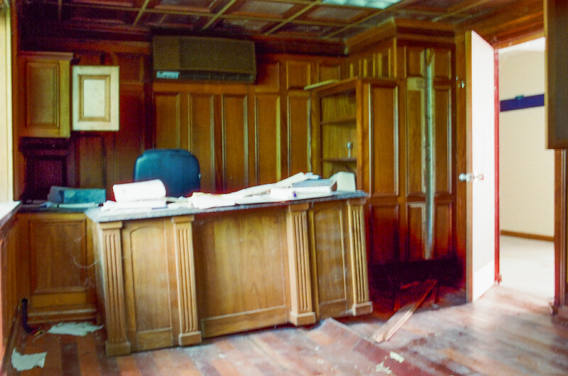 Empty administrative office at The Academy at Ivy Ridge. 