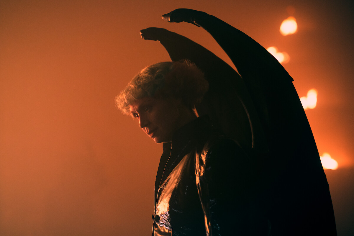 Gwendoline Christie as Lucifer Morningstar in ‘The Sandman’ Season 2.