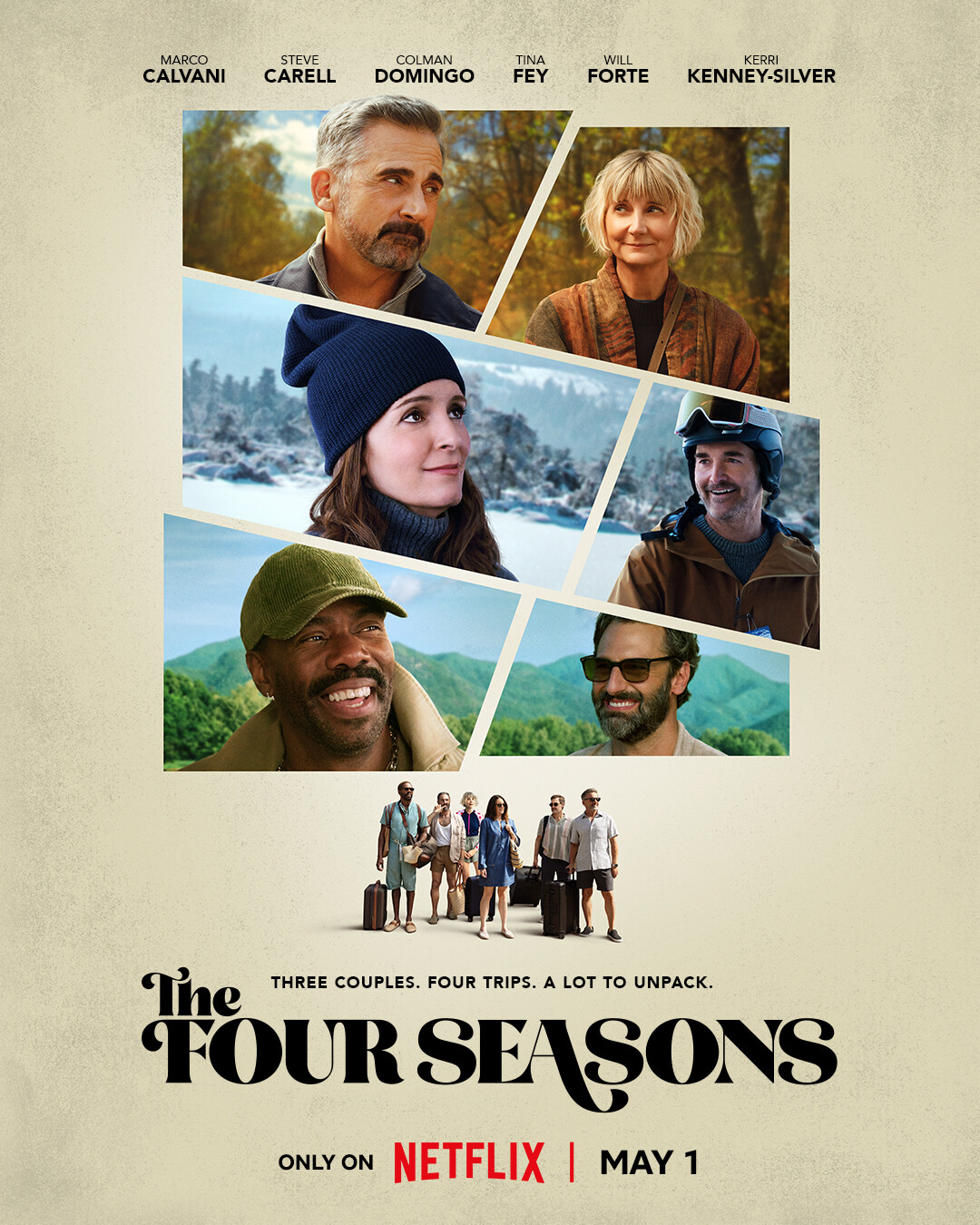 Key art for ‘The Four Seasons’