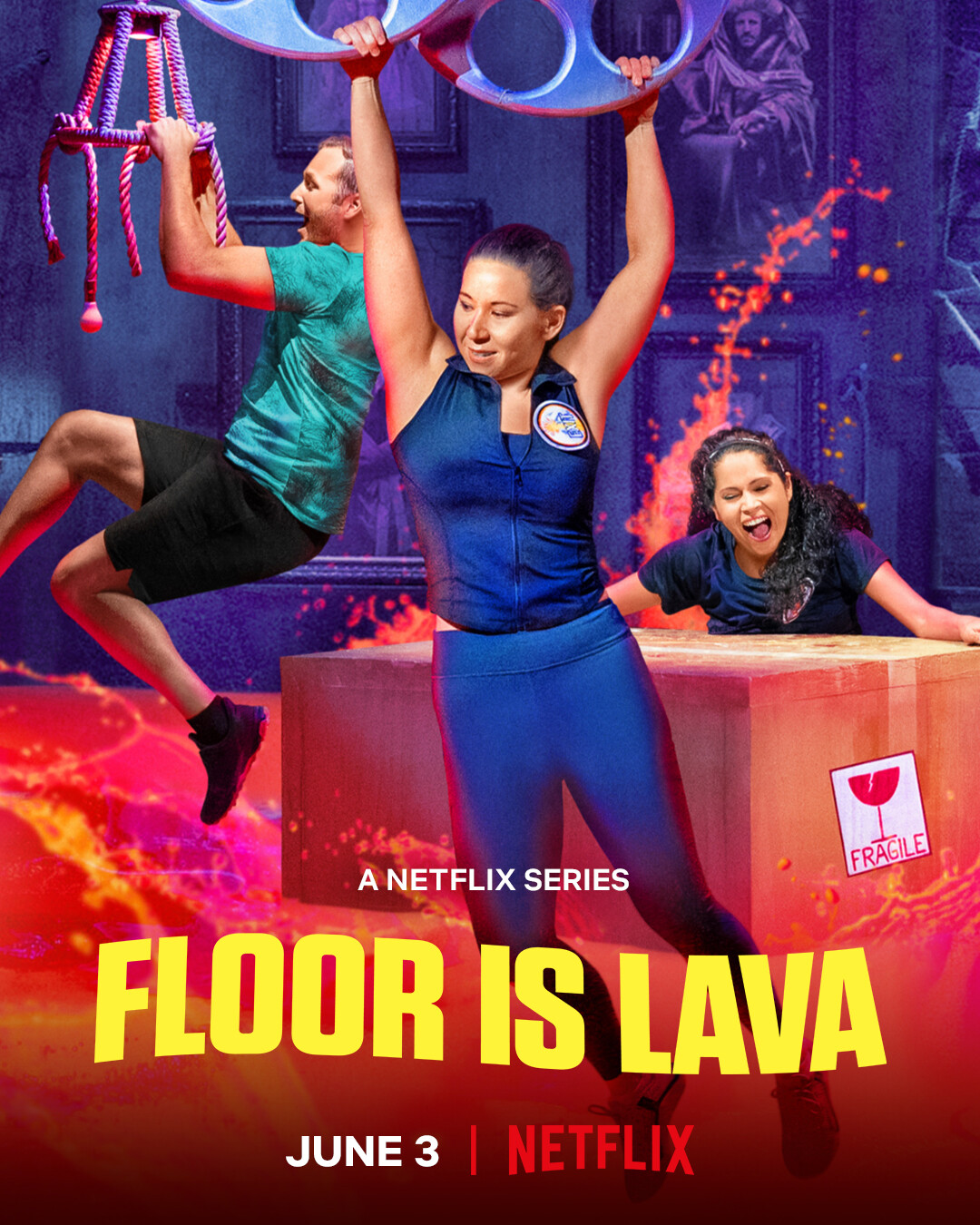 Key Art - ‘Floor Is Lava’ Bubbles Up for Season 2