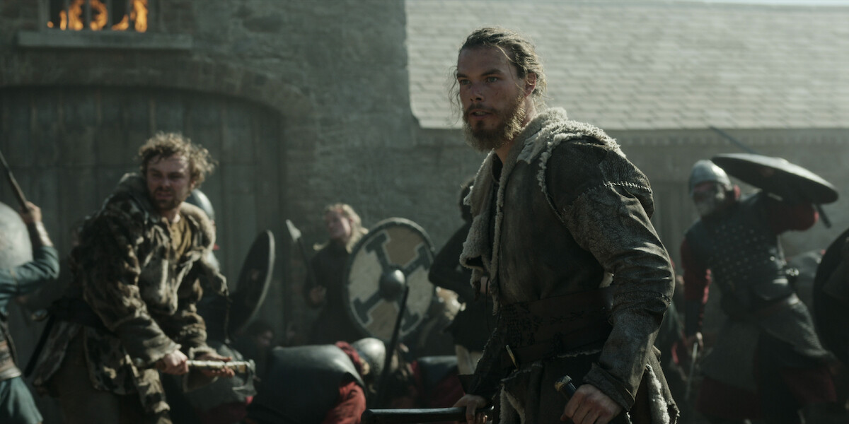Sam Corlett as Leif Eriksson in Vikings: Valhalla