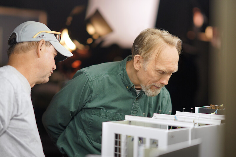 12 Peek behind the scenes at the filming of ‘Wendell & Wild.’