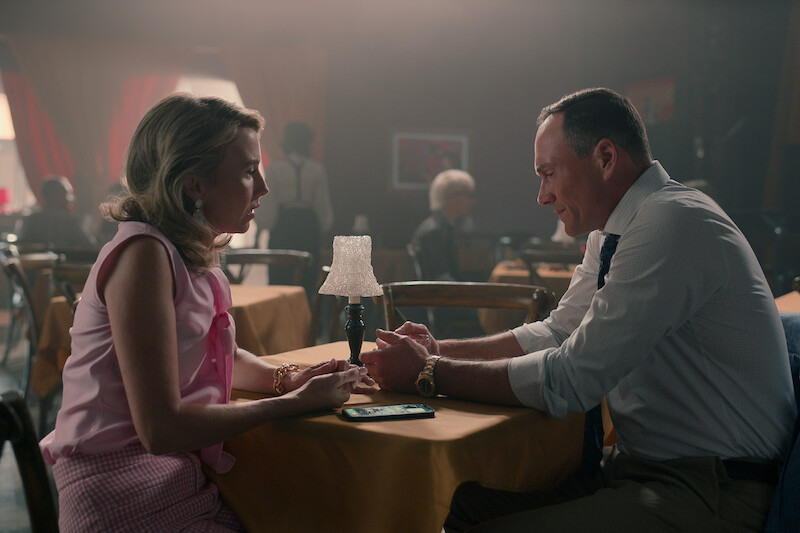 Wynn Everett as Kathy, Chris Klein as Bill in episode 303 of Sweet Magnolias.