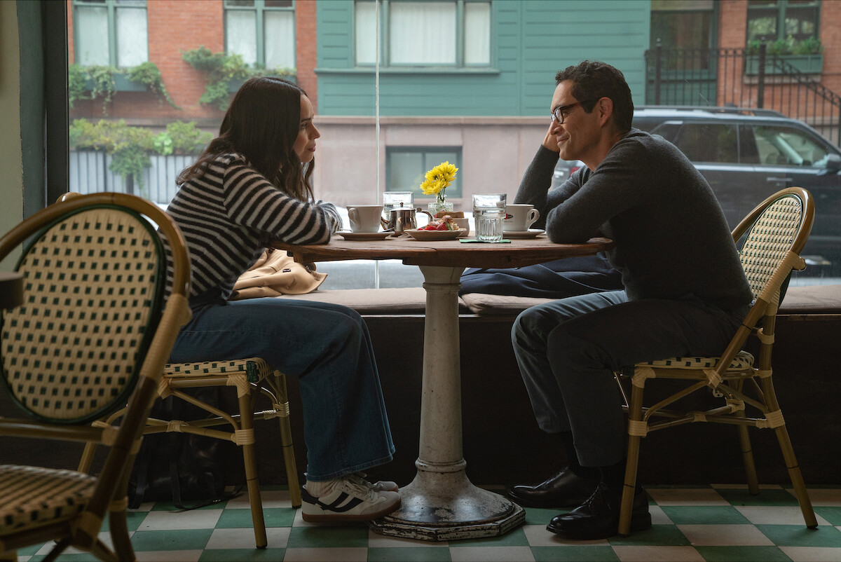 Sofia Carson as Alex and José Zúñiga as Samuel in ‘The Life List.’