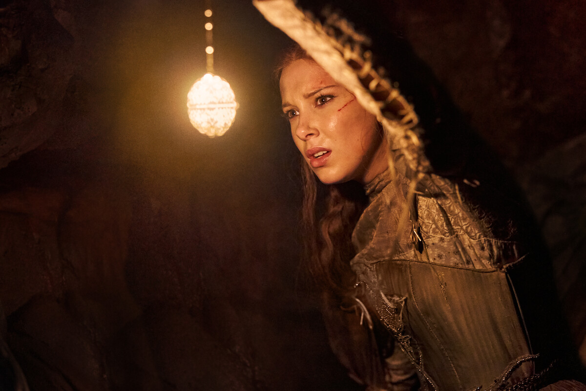 Millie Bobby Brown as Elodie in 'Damsel'
