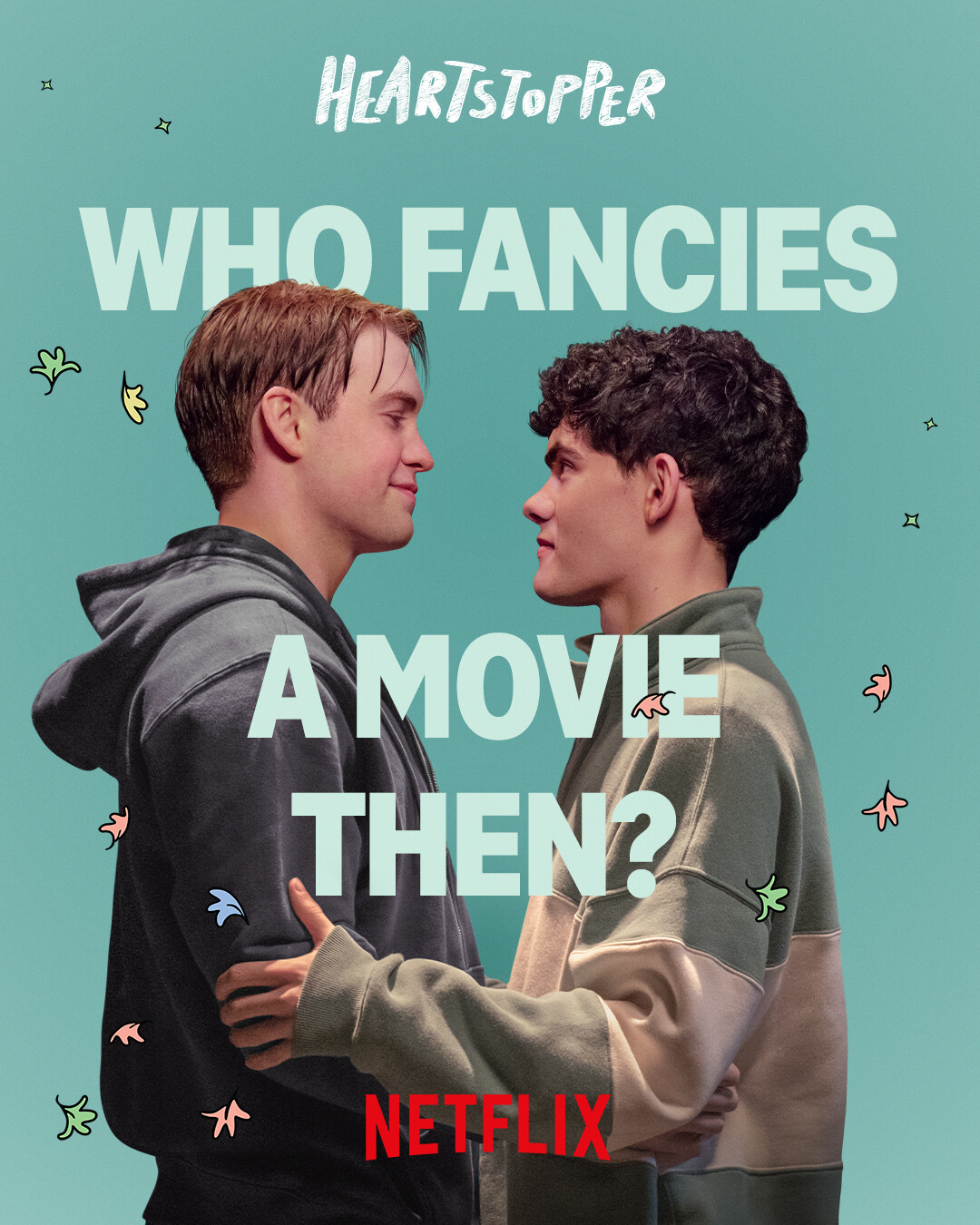 Key art for Heartstopper the Movie