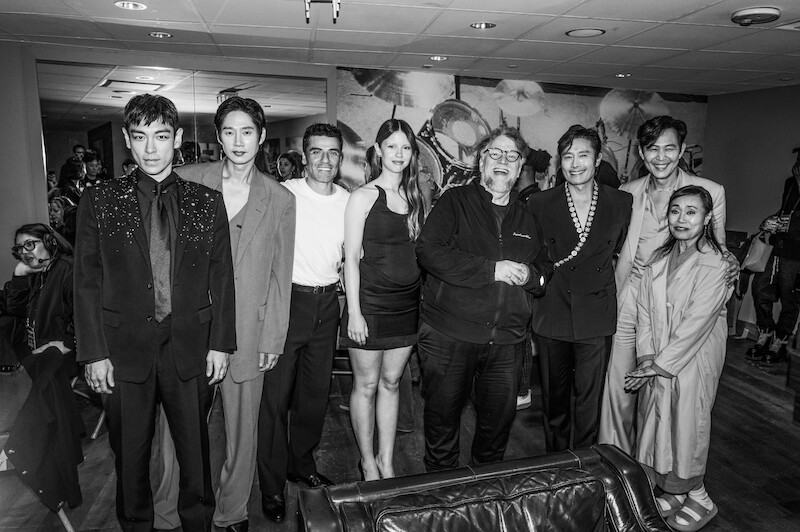 Choi Seung-Hyun, Park Sung-hoon, Oscar Isaac, Mia Goth, Guillermo del Toro, Lee Byung-hun, Lee Jung-jae, and Kang Ae-sim