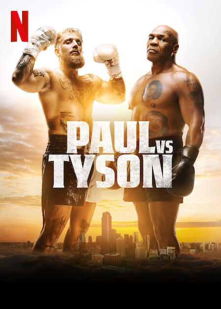 Jake Paul vs. Mike Tyson Netflix Poster