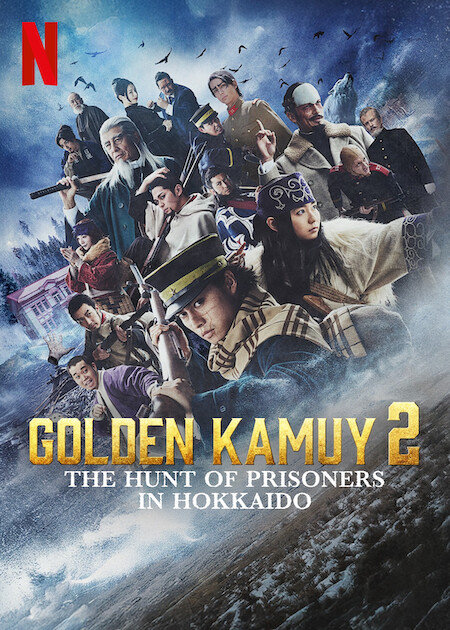 Golden Kamuy -The Hunt of Prisoners in Hokkaido- Netflix Poster