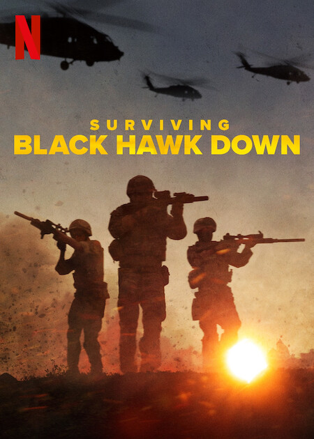 Surviving Black Hawk Down Netflix Poster