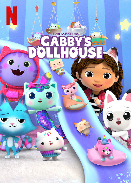 Gabby's Dollhouse Netflix Poster