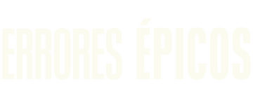 Errores épicos: Temporada 1