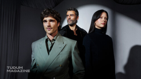 Jacob Elordi, Oscar Isaac, and Mia Goth.