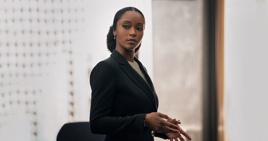 Yaya DaCosta as Andrea Freeman in The Lincoln Lawyer Season 2.
