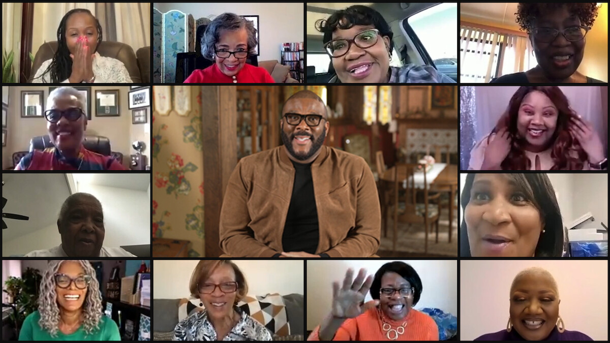 Tyler Perry Surprises 16 Madea Superfan Grannies