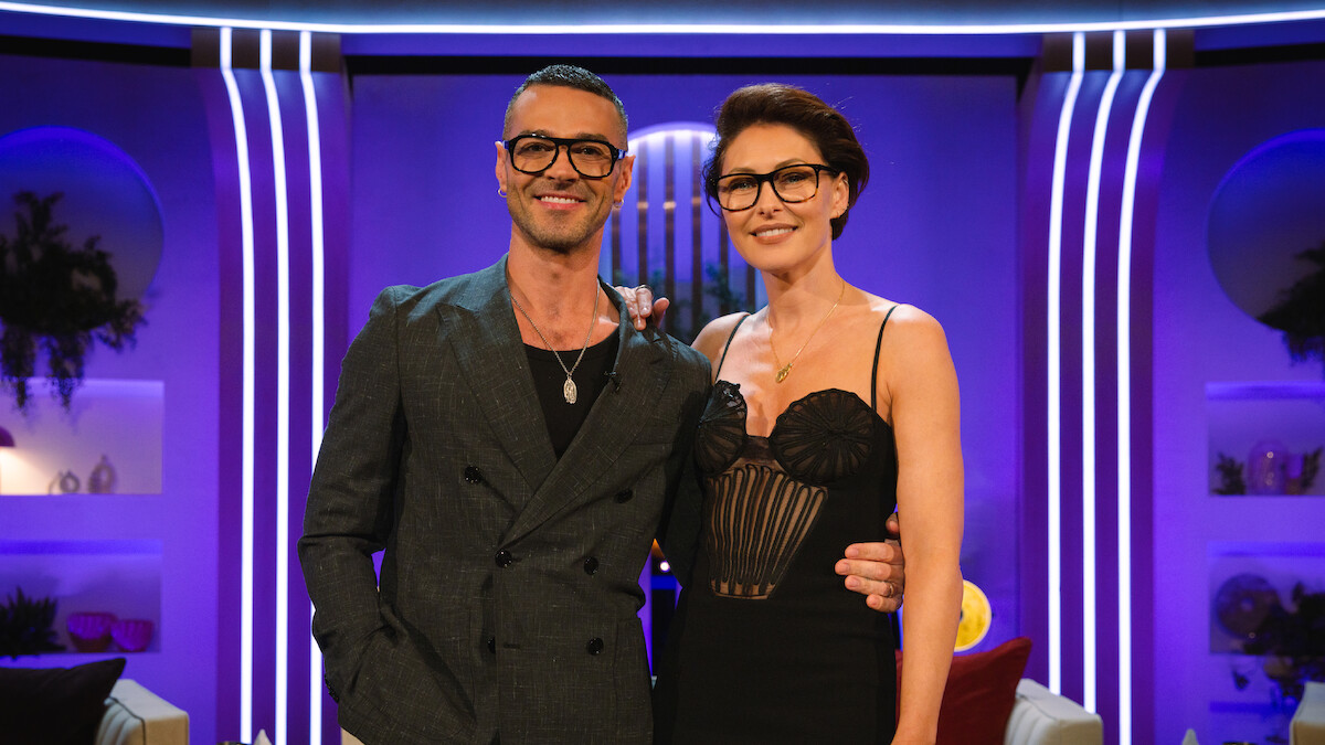 The 'Love Is Blind: UK: Season 2' reunion.