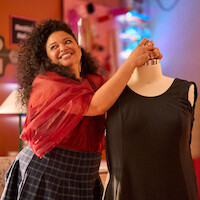 Michelle Buteau as Mavis in 'Survival of the Thickest' Season 2.