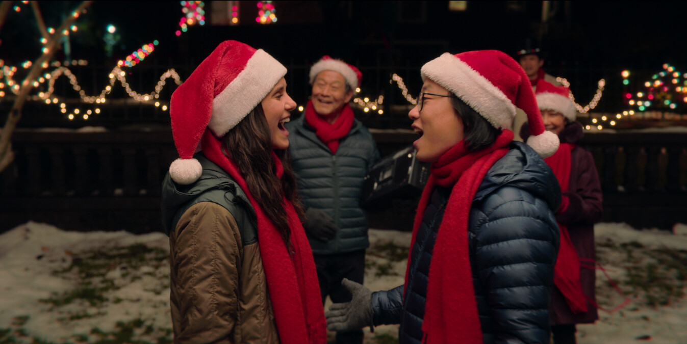 Nina Dobrev Singing In ‘Love Hard’