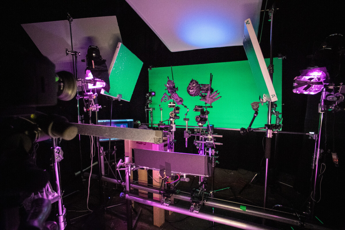 Peek behind the scenes at the filming of ‘Wendell & Wild.’