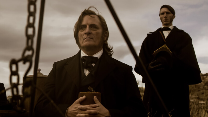 Kim Coates in 'American Primeval.'