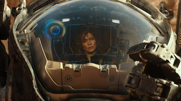 Atlas. Jennifer Lopez as Atlas Shepherd. Cr. Courtesy of Netflix © 2024.