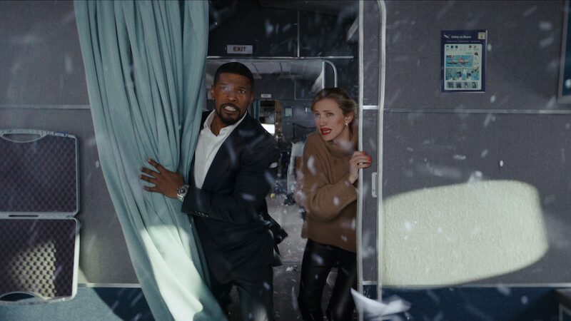 Jamie Foxx as Matt and Cameron Diaz as Emily in 'Back In Action.'