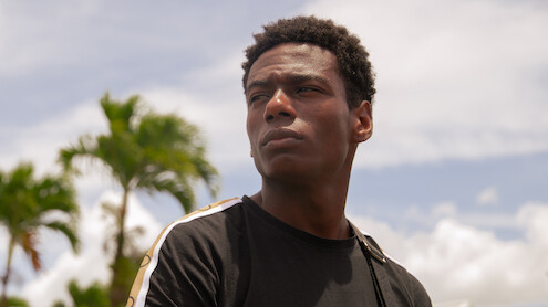 Djody Grimeau as Kylian Lafleur in 'Bandi.'