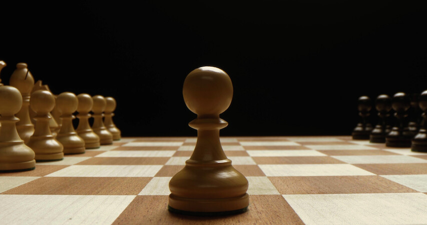 A chess pawn 