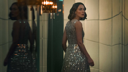 Keira Knightley as Lo in 'The Woman in Cabin 10.'