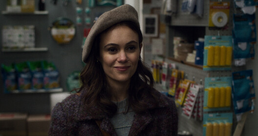Dina Shihabi wearing a beret hat