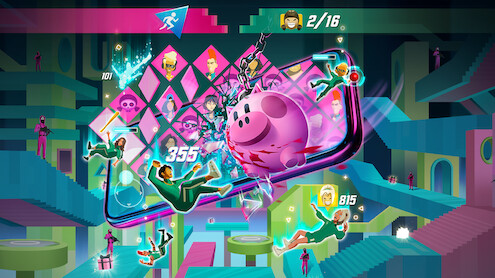 Key art for the mobile game 'Squid Game: Unleashed'