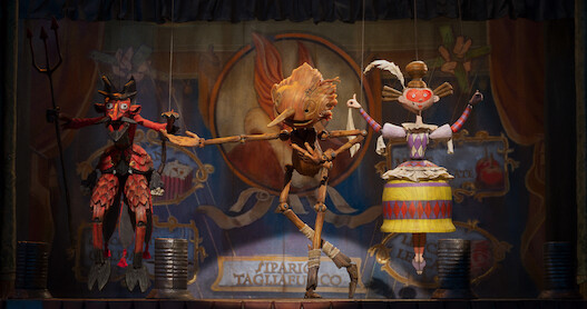 Guillermo del Toro's Pinocchio takes a bow