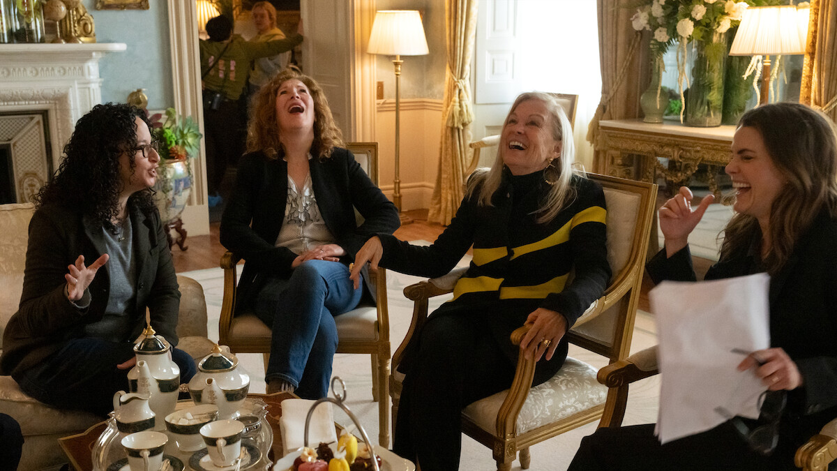 Showrunner/Executive Producer Debora Cahn, Executive Producer Janice Williams, Ambassador Jane D. Hartley, Keri Russell