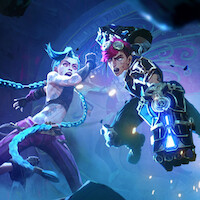 Vi and Jinx in 'Arcane' Season 2.