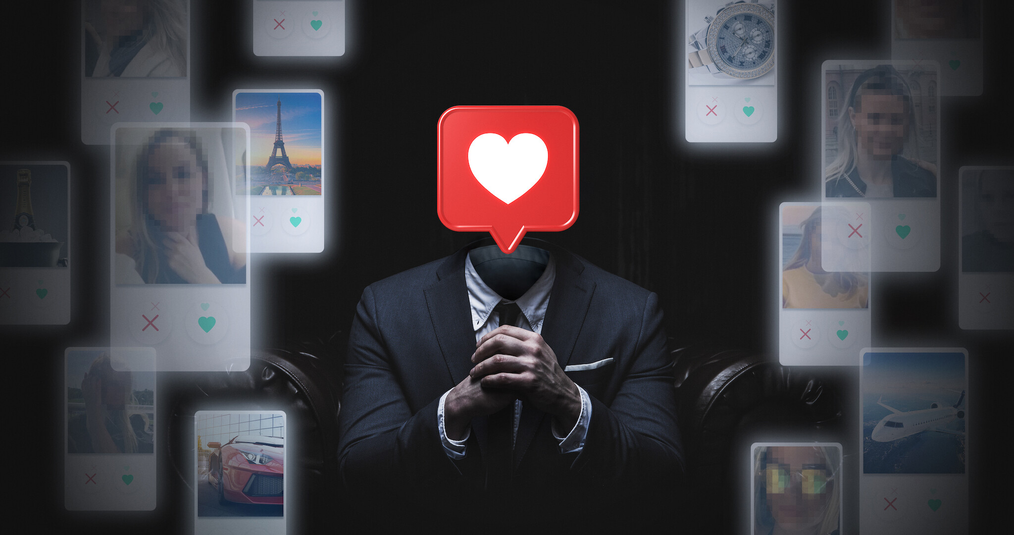 The Tinder Swindler Title Page Hero Image