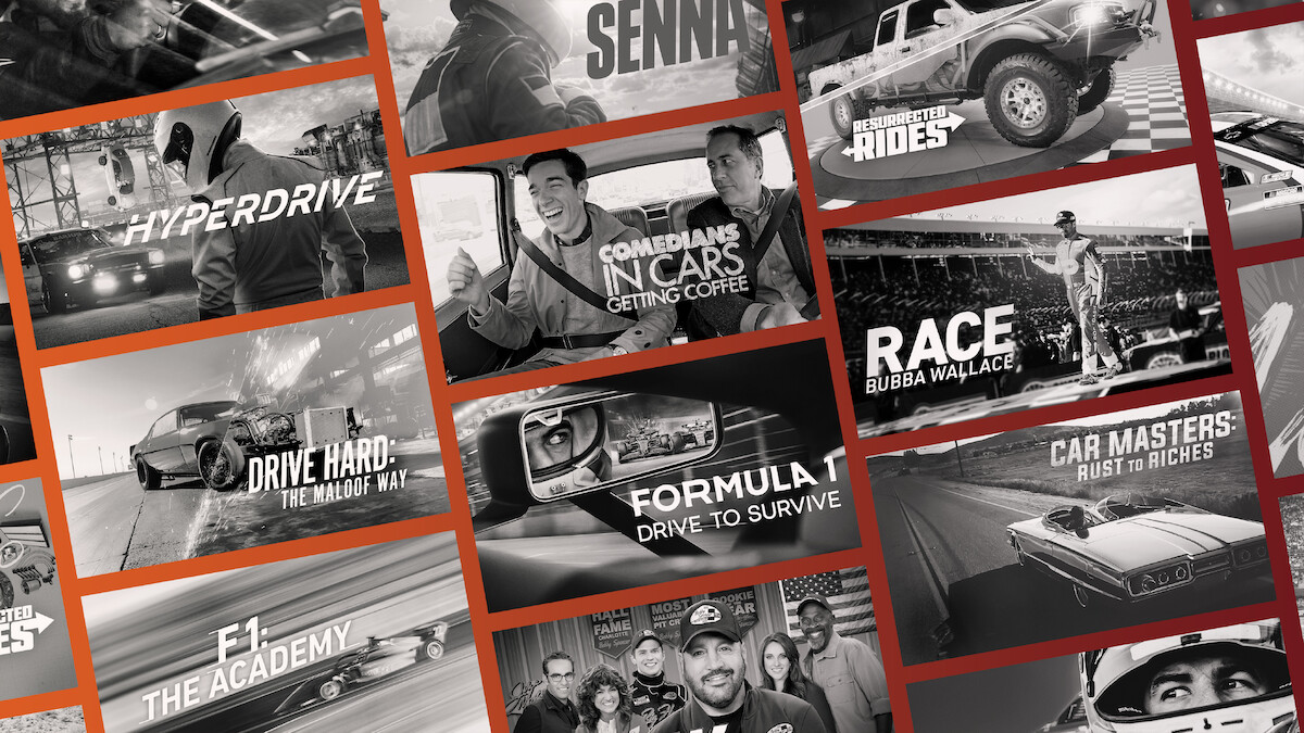 A selection of car shows to stream on Netflix