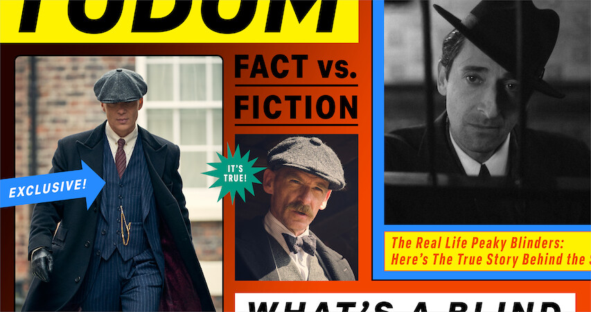 A collage of characters from Peaky Blinders