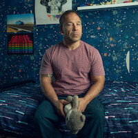 Stephen Graham as Eddie Miller in 'Adolescence'