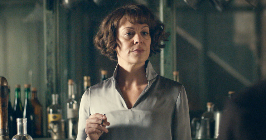 Aunt Polly joins the women in a factory strike in 'Peaky Blinders' Season 3