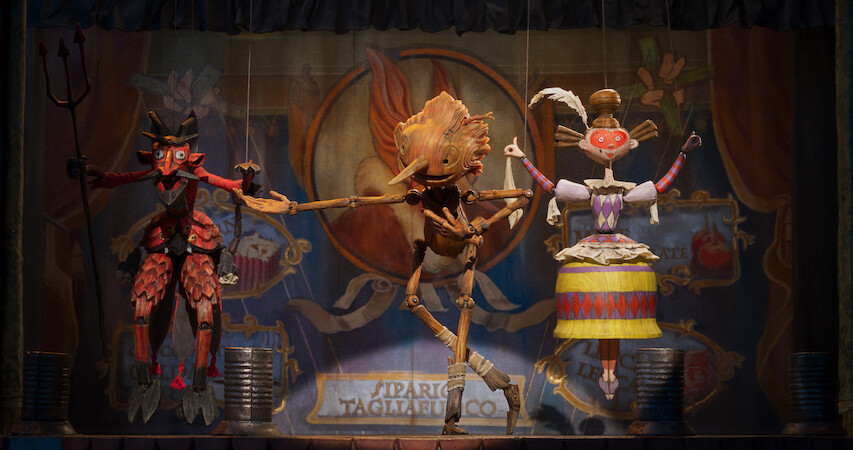 Guillermo del Toro's Pinocchio takes a bow