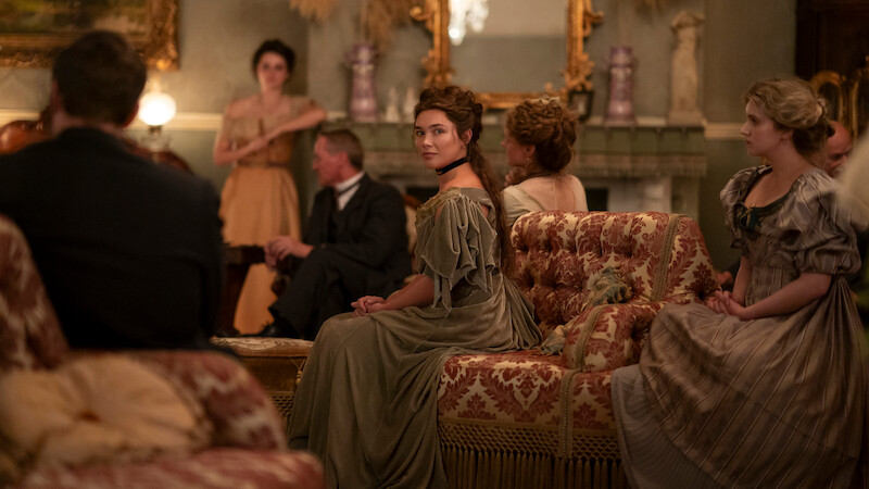 Florence Pugh as Cathy Ames.