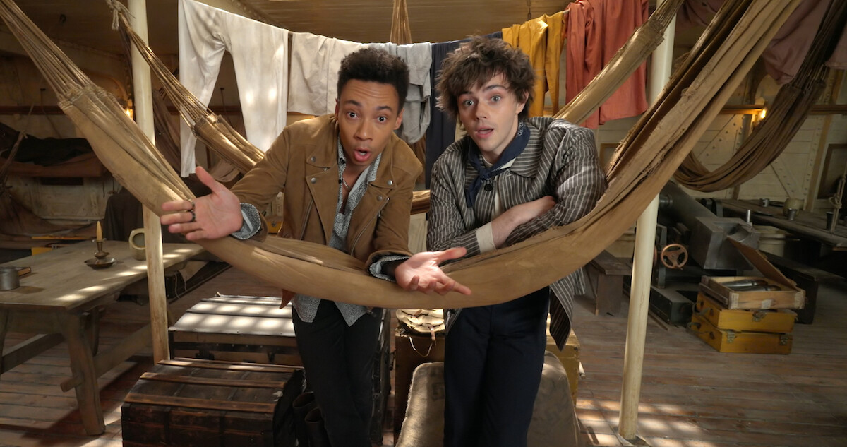 Jesper and Wylan from 'Shadow and Bone'
