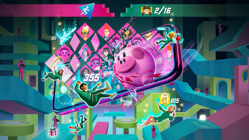Key art for the mobile game 'Squid Game: Unleashed'